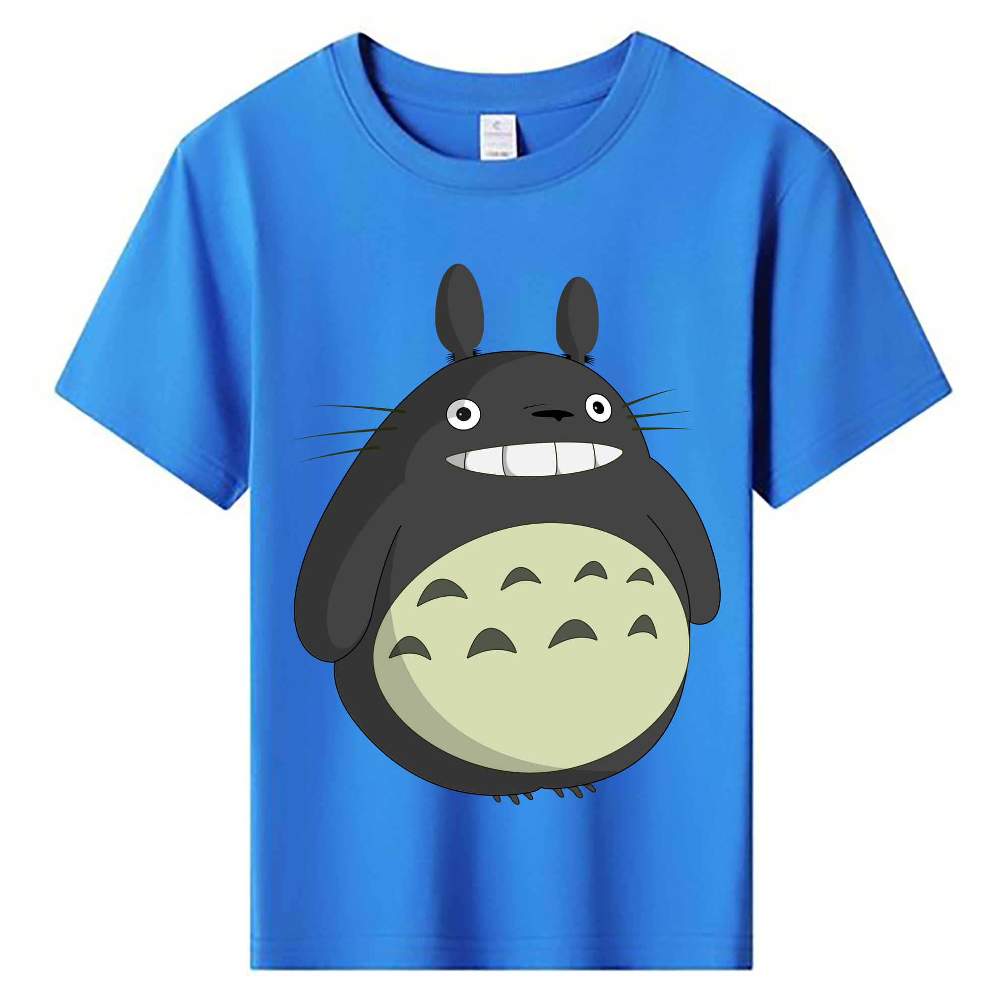 （画像用） となりのトトロ 草壁メイ 草壁サツキ My Neighbor Totoro Satsuki Kusakabe Mei Kusakabe 綿100％キッズTシャツ（フロントプリント）
